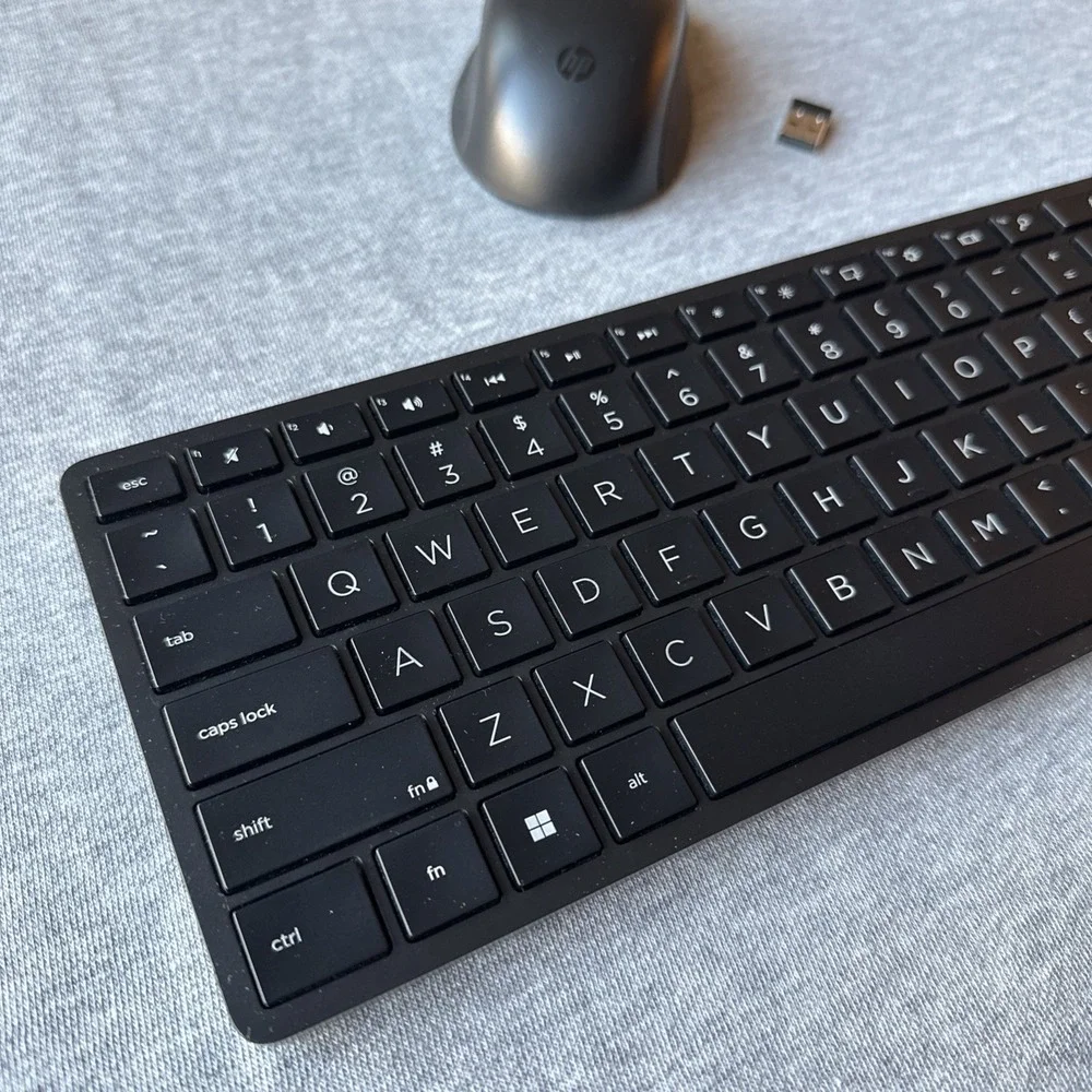 HP Wireless Keyboard and Mouse Combo 655 Used -Working-